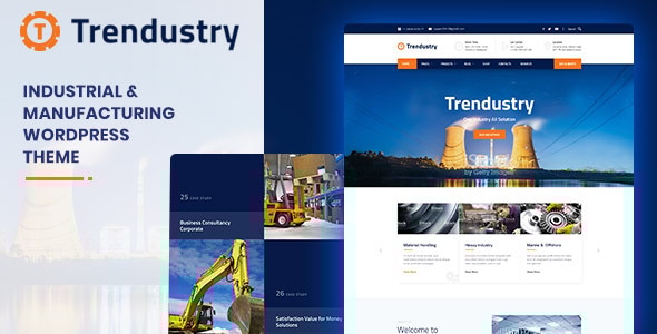Trendustry - Industrial & Manufacturing WordPress Theme Logo